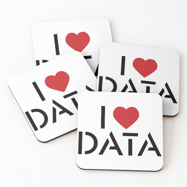Item preview, I Heart Data designed and sold by teesaurus.