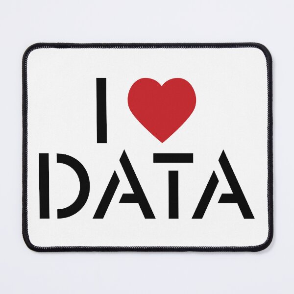 Item preview, I Heart Data designed and sold by teesaurus.