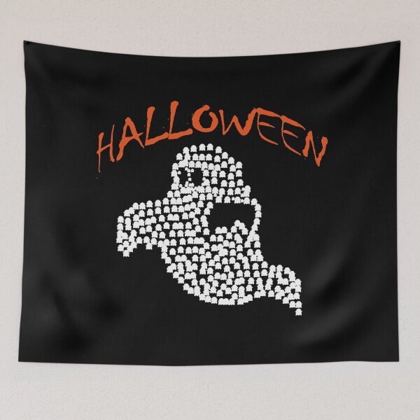 Item preview, Lindo fantasma de Halloween designed and sold by EunsooLee.