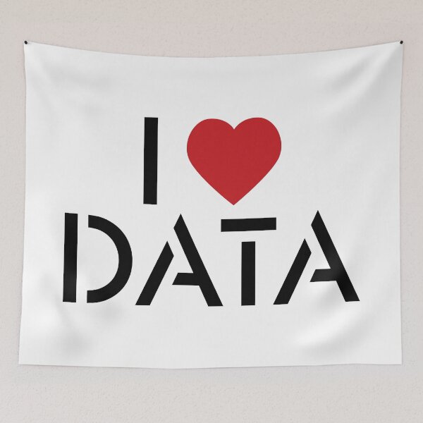 Item preview, I Heart Data designed and sold by teesaurus.