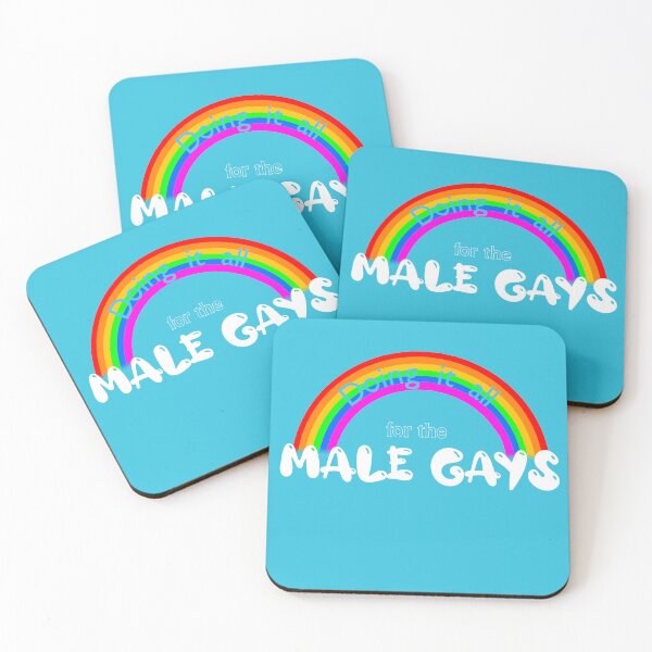 Item preview, Doing it all for the Male Gays designed and sold by BlueVanCreative.