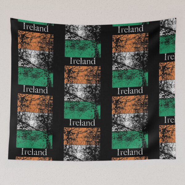 Item preview, Ireland Distressed Flag  designed and sold by eden-katzs.