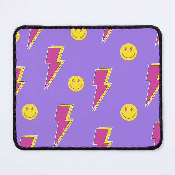 Item preview, Purple lightning smile Pattern designed and sold by tinytwist.