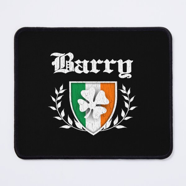 Item preview, Barry Family Shamrock Crest (vintage distressed) designed and sold by eden-katzs.