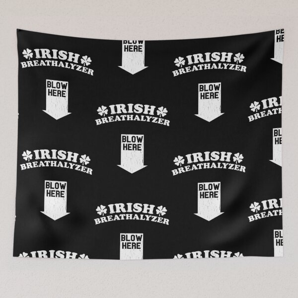 Item preview, Funny Irish Breathalyzer (Vintage Distressed) designed and sold by eden-katzs.