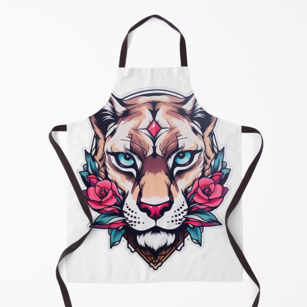 Item preview, neo traditional panther, cougar, puma designed and sold by MendaciousMina.