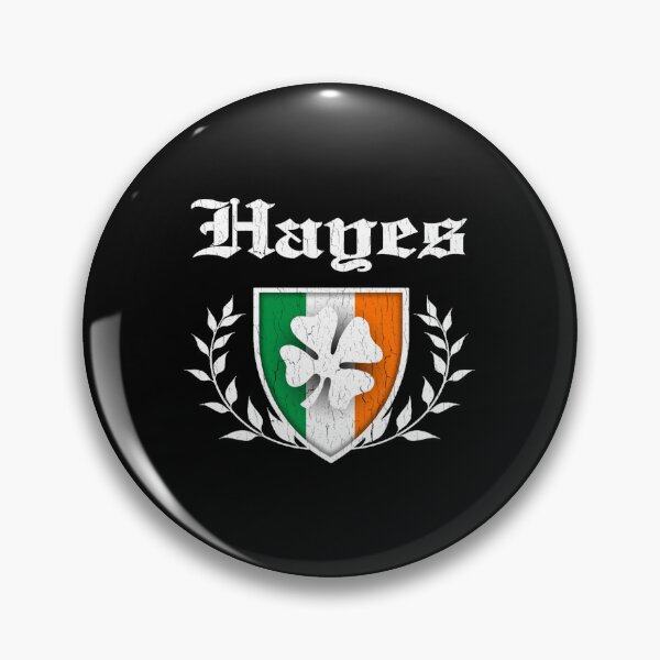Item preview, Hayes Family Shamrock Crest (vintage distressed) designed and sold by eden-katzs.