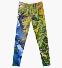 Whitewater Falls North Carolina Leggings
