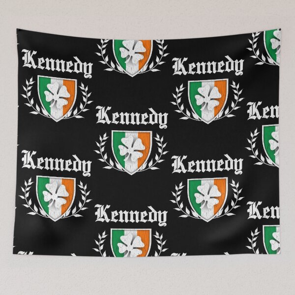Item preview, Kennedy Family Shamrock Crest (vintage distressed) designed and sold by eden-katzs.