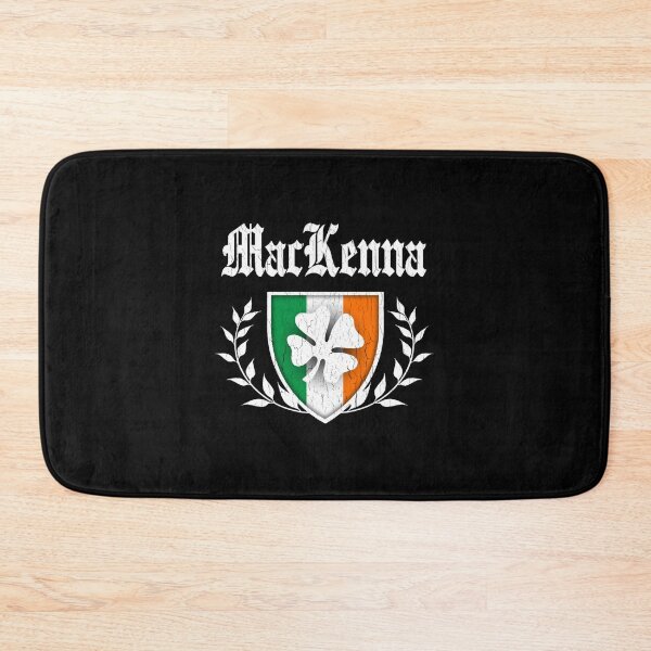 Item preview, MacKenna Family Shamrock Crest (vintage distressed) designed and sold by eden-katzs.