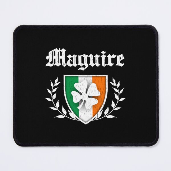 Item preview, Maguire Family Shamrock Crest (vintage distressed) designed and sold by eden-katzs.