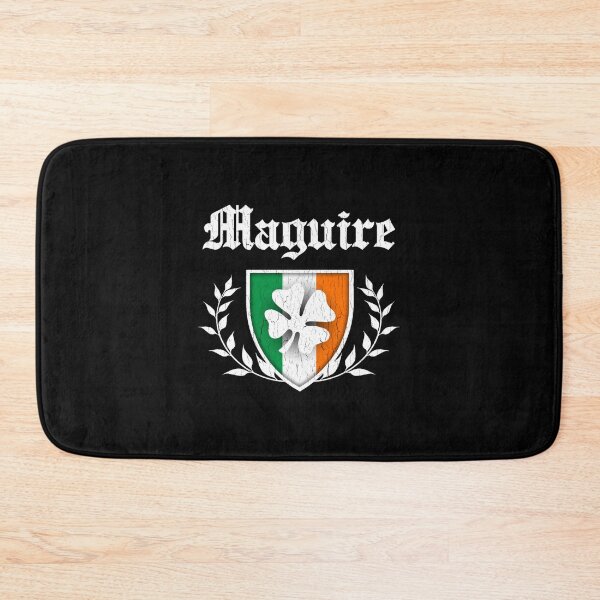Item preview, Maguire Family Shamrock Crest (vintage distressed) designed and sold by eden-katzs.