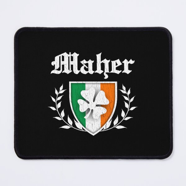 Item preview, Maher Family Shamrock Crest (vintage distressed) designed and sold by eden-katzs.