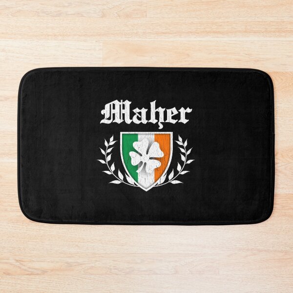 Item preview, Maher Family Shamrock Crest (vintage distressed) designed and sold by eden-katzs.