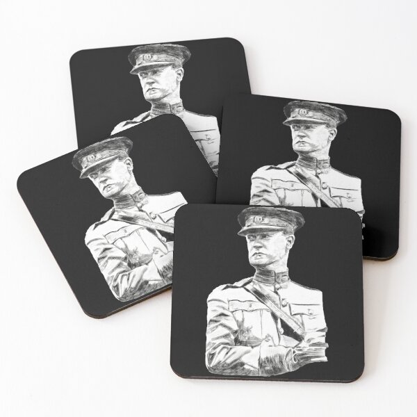 Item preview, Michael Collins Black and White Drawing designed and sold by eden-katzs.