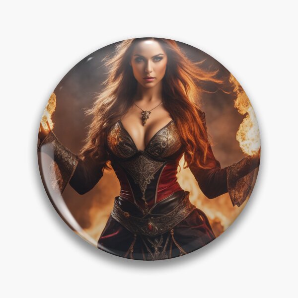 Item preview, Fire Sorceress designed and sold by TodoDecoArt.