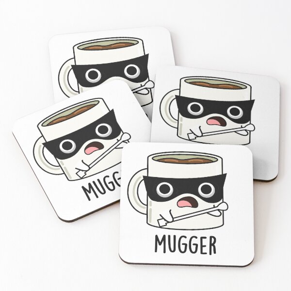 Item preview, Mugger Funny Mug Puns  designed and sold by punnybone.