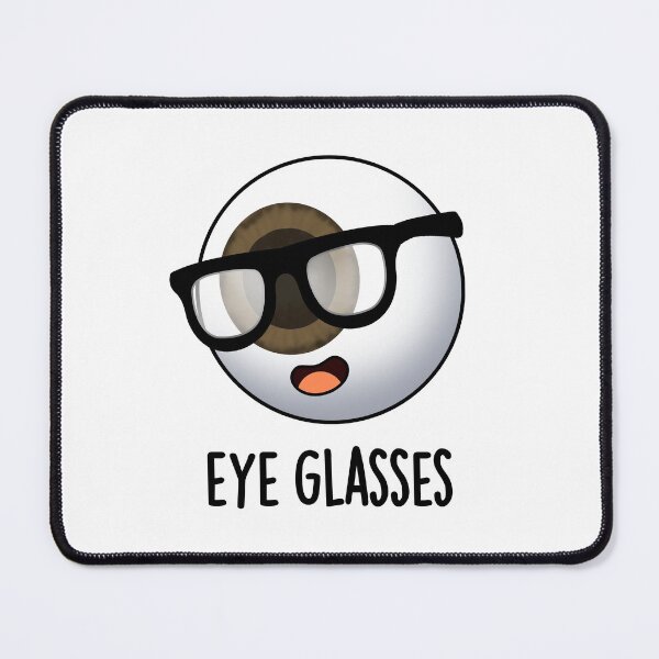 Item preview, Eye Glasses Funny Eyeball Puns  designed and sold by punnybone.