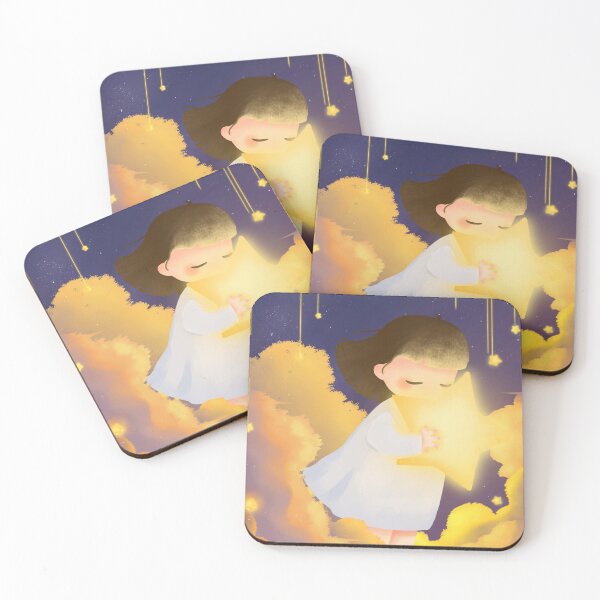 Item preview, The Girl Embraced by Star designed and sold by SophieHuang.