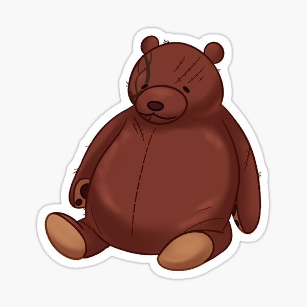 Aufkleber Sticker Bär Teddy lustig coole Sticker für Kinder