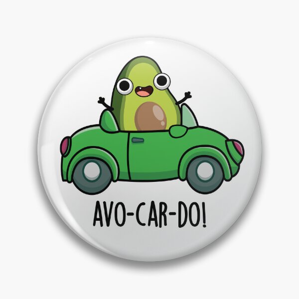 Item preview, Avo-car-do Funny Avocado Puns  designed and sold by punnybone.