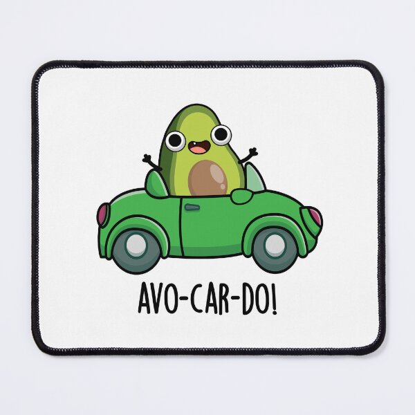 Item preview, Avo-car-do Funny Avocado Puns designed and sold by punnybone.