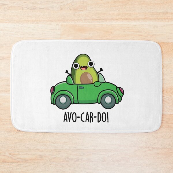 Item preview, Avo-car-do Funny Avocado Puns  designed and sold by punnybone.