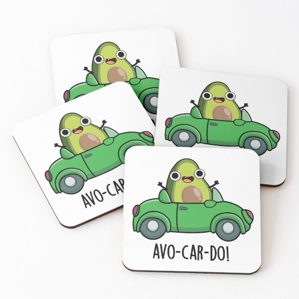 Item preview, Avo-car-do Funny Avocado Puns  designed and sold by punnybone.