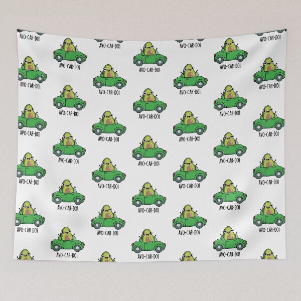 Item preview, Avo-car-do Funny Avocado Puns  designed and sold by punnybone.