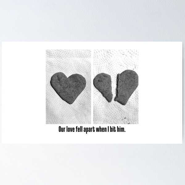 Item preview, broken heart, valentines day, emo, sad valentines designed and sold by AndretiLeal7.