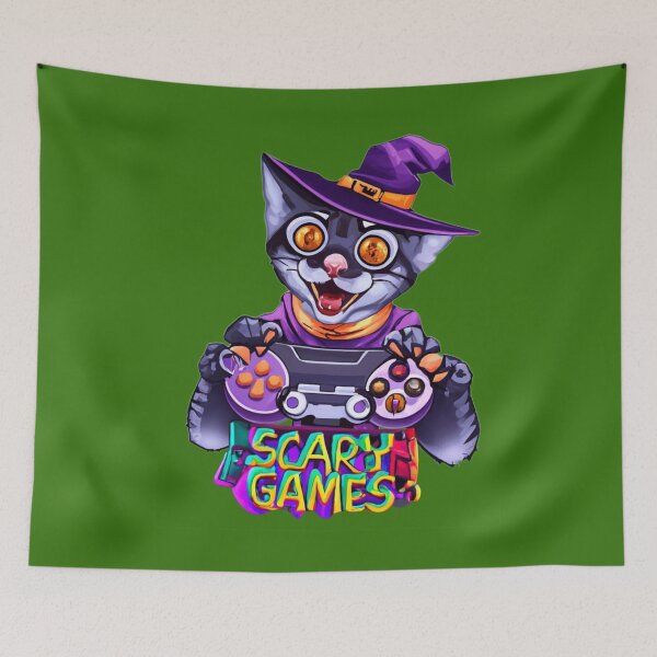 Item preview, Scary Games. Halloween Gamer. designed and sold by Glamalt.