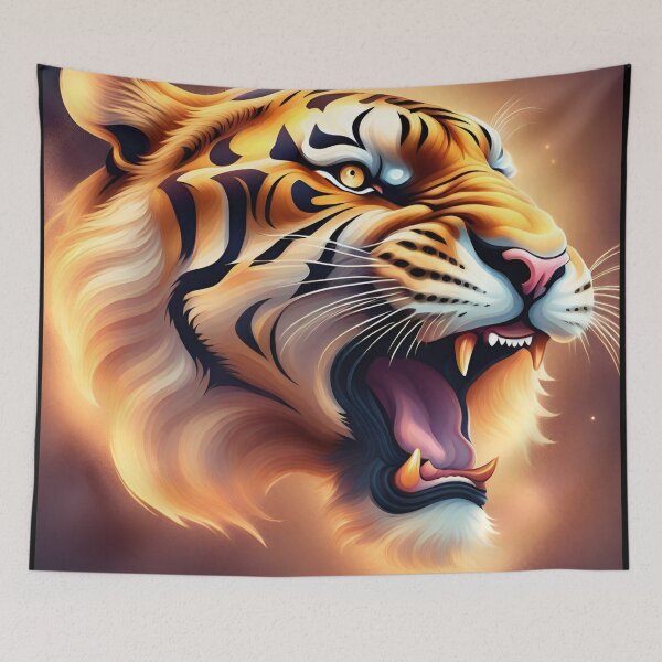 Item preview, Dream Style Tiger Portrait Style 1 designed and sold by Mark Cannon.