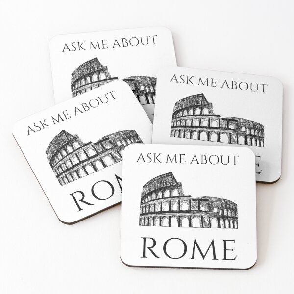 Item preview, "Ask Me About Rome" designed and sold by MobAesthetic.