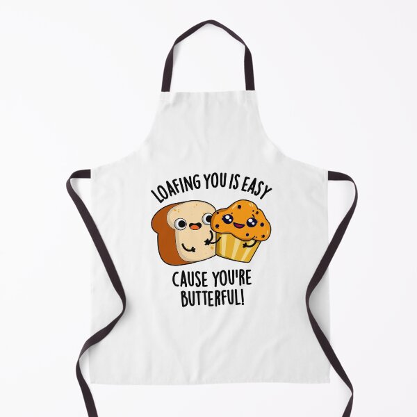 Item preview, Loafing You Is Easy Cause You're Butterful Funny Food Puns designed and sold by punnybone.