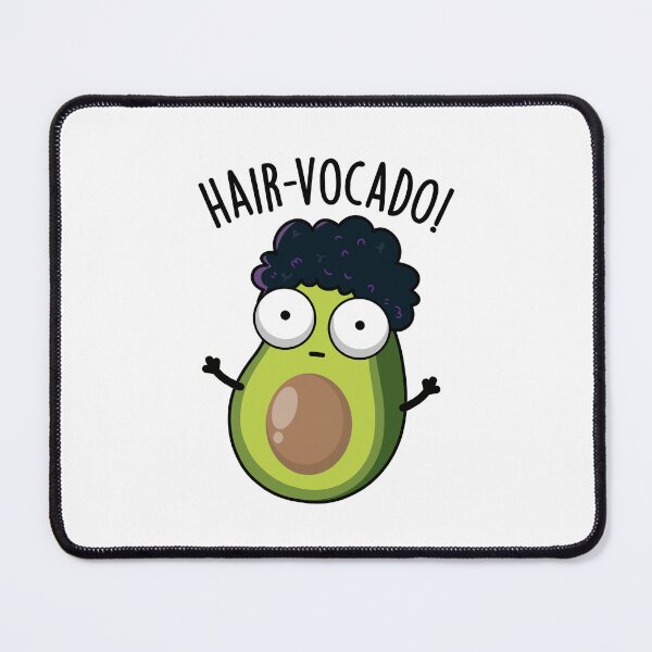 Item preview, Hair-vocado Funny Avocado Puns  designed and sold by punnybone.