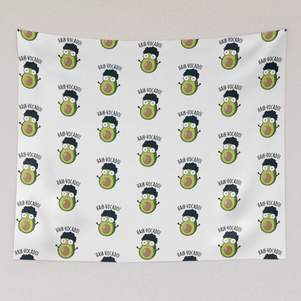 Item preview, Hair-vocado Funny Avocado Puns  designed and sold by punnybone.