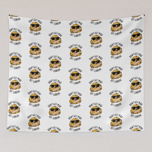 Item preview, Don't Get Mad Get Leaven Funny Baking Puns  designed and sold by punnybone.