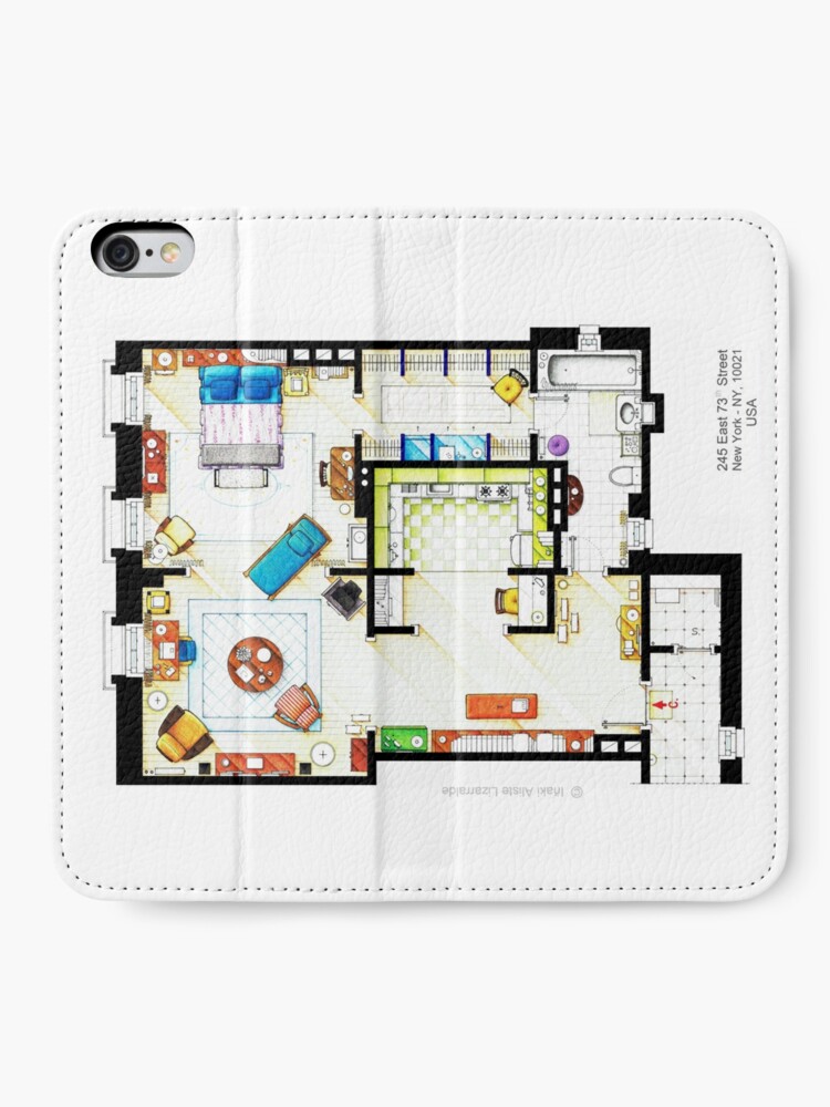 Barney Stinson's apartment iPad Case & Skin by Iñaki Aliste Lizarralde