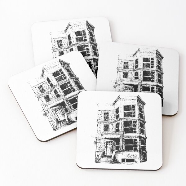 Item preview, Classic Chicago 3-Flat Graystone  designed and sold by badtypography.