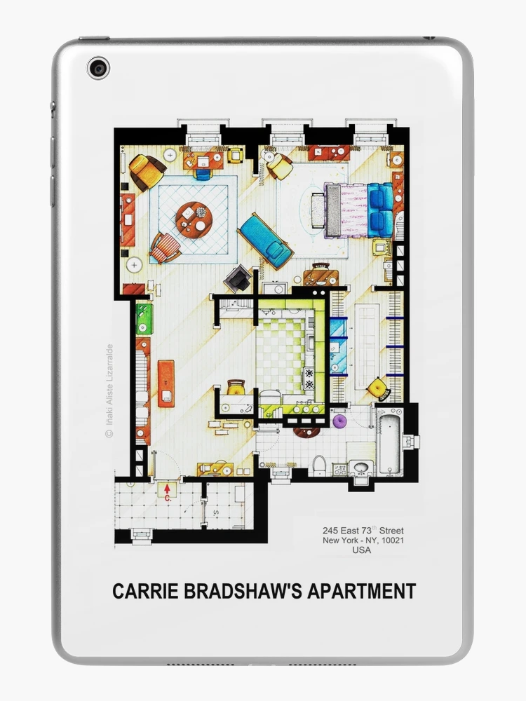 Barney Stinson's apartment iPad Case & Skin by Iñaki Aliste Lizarralde