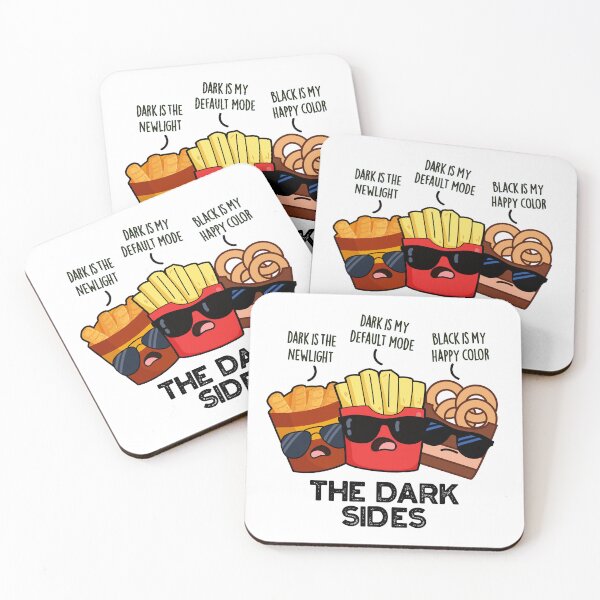 Item preview, The Dark Sides Funny Fast Food Puns  designed and sold by punnybone.