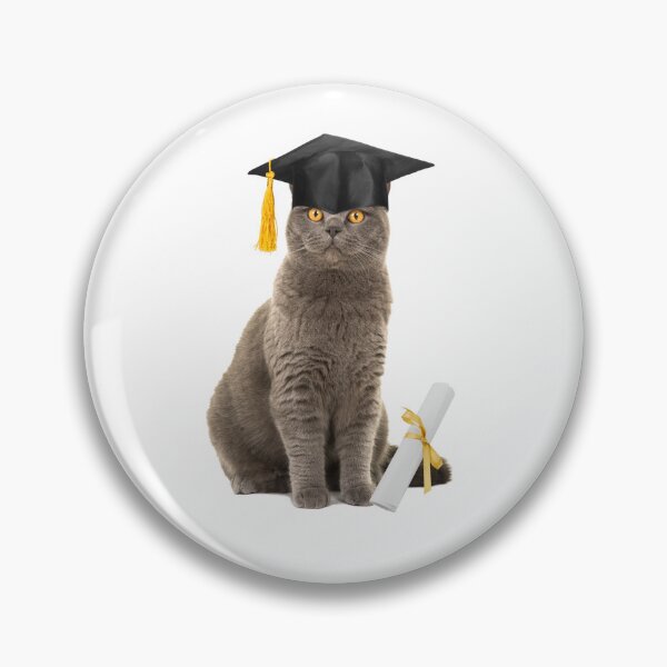 Item preview, The Grad Cat designed and sold by Claire’s Colorful Creations .