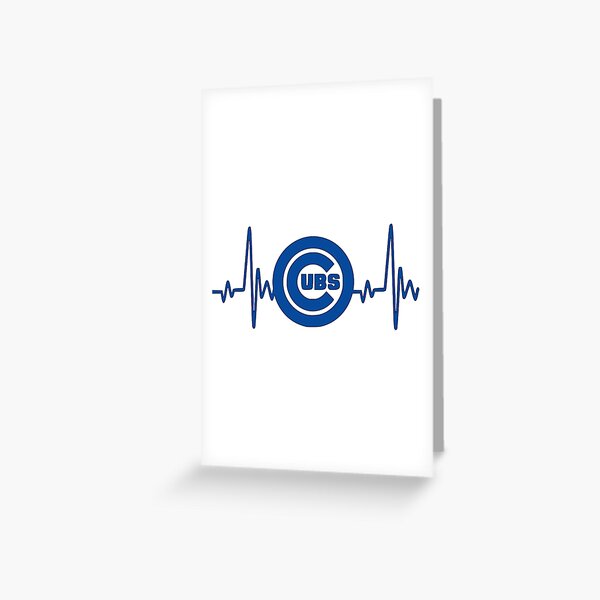 Cubs Hat, Greeting Card (8461B) – Printed Canvas