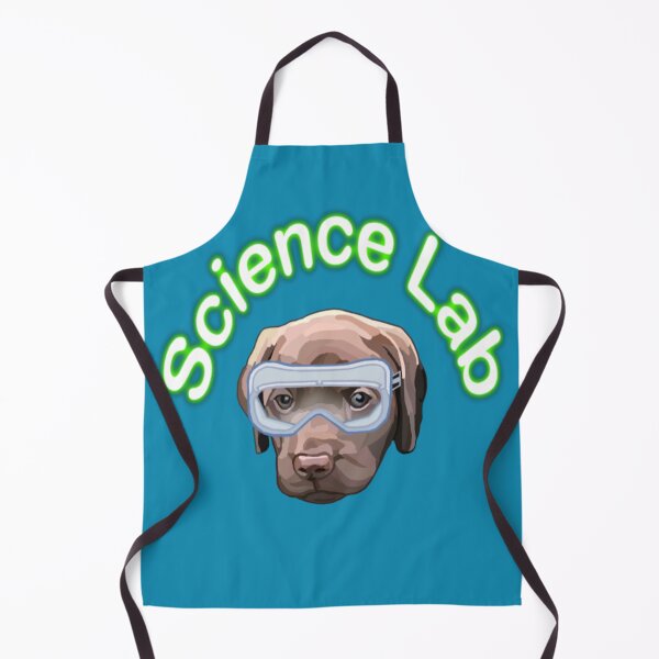 Item preview, Science Lab Brown Labrador Puppy Dog designed and sold by Deborah Camp.