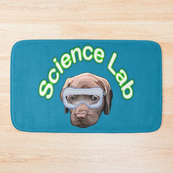 Item preview, Science Lab Brown Labrador Puppy Dog designed and sold by Deborah Camp.
