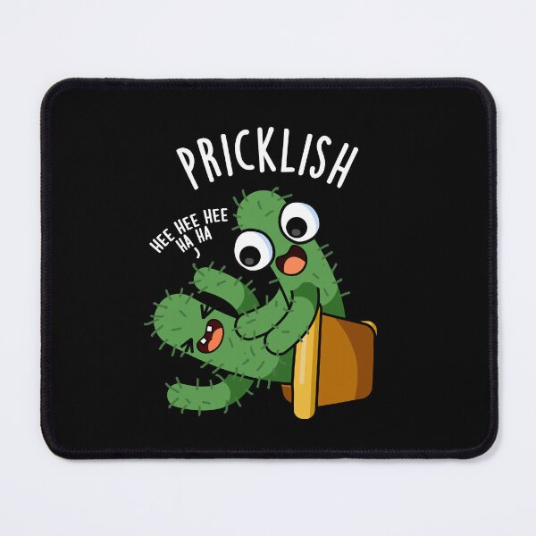 Item preview, Pricklish Funny Cactus Puns (Dark BG) designed and sold by punnybone.