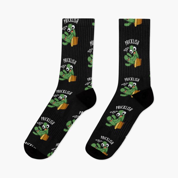 Item preview, Pricklish Funny Cactus Puns (Dark BG) designed and sold by punnybone.