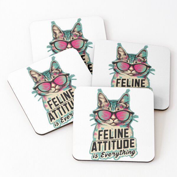 Item preview, Feline Attitude is Everything  designed and sold by bnettorj.