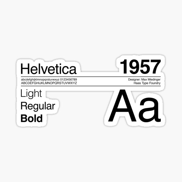 Artikel-Vorschau von Helvetica Sans Font Typografie Minimalistisches Design, designt und verkauft von paperpark.