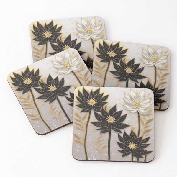 Item preview, Metallic floral  designed and sold by Roxburylane.